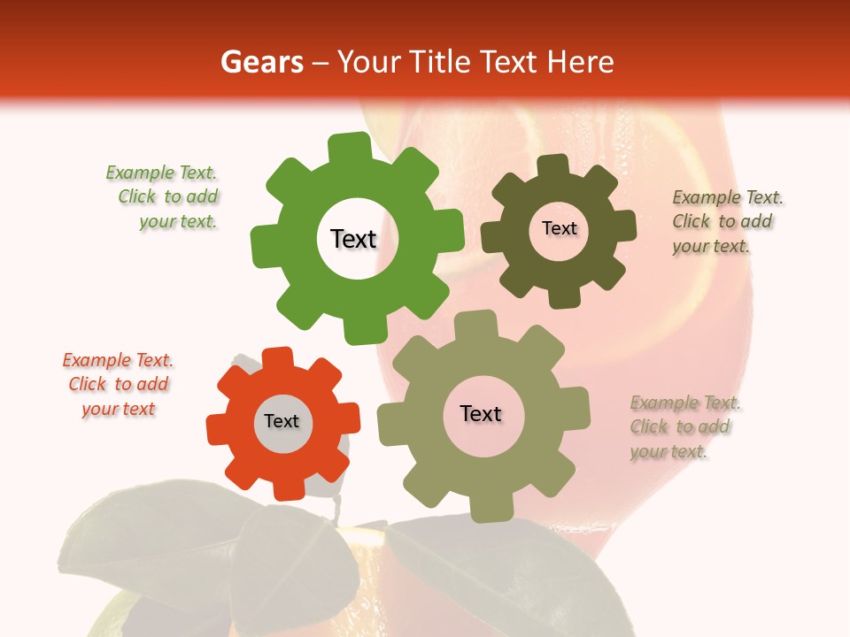 Additive Ingredient Traditional PowerPoint Template