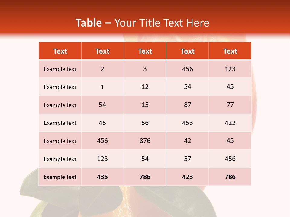 Additive Ingredient Traditional PowerPoint Template