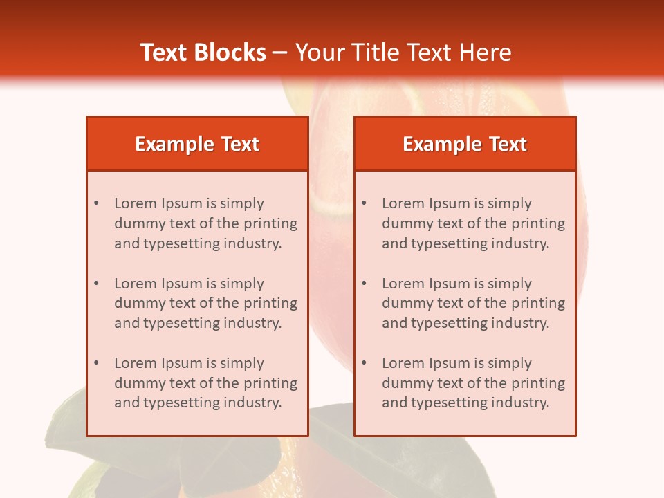 Additive Ingredient Traditional PowerPoint Template