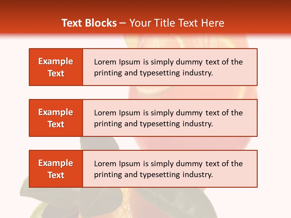 Additive Ingredient Traditional PowerPoint Template