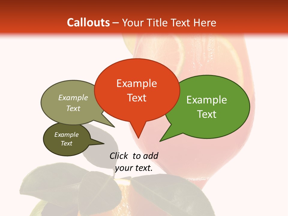 Additive Ingredient Traditional PowerPoint Template