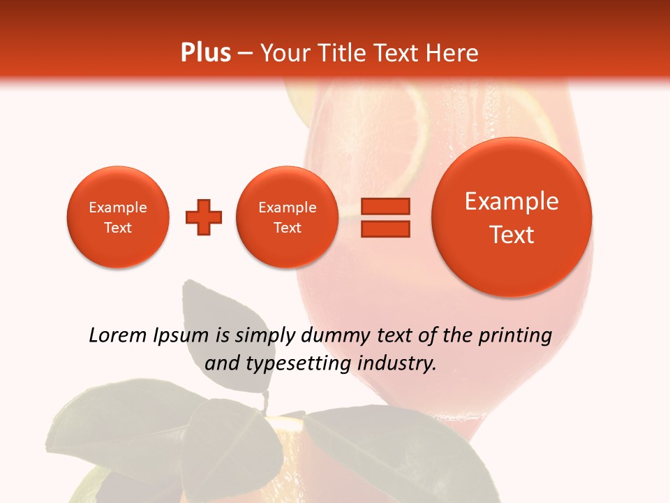 Additive Ingredient Traditional PowerPoint Template