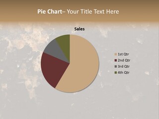 Surface Peeled Destroyed PowerPoint Template