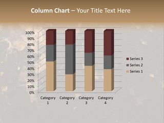 Surface Peeled Destroyed PowerPoint Template