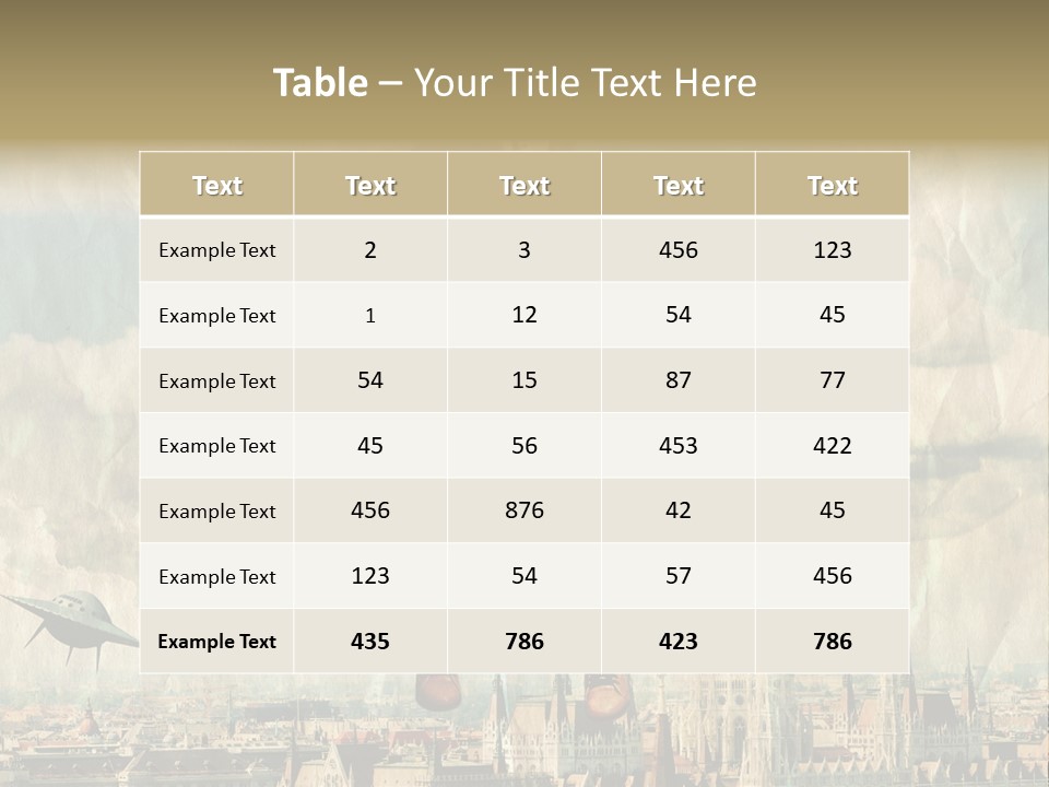 Vintage Tale Budapest PowerPoint Template