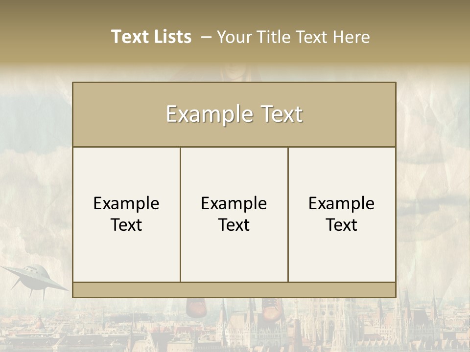 Vintage Tale Budapest PowerPoint Template