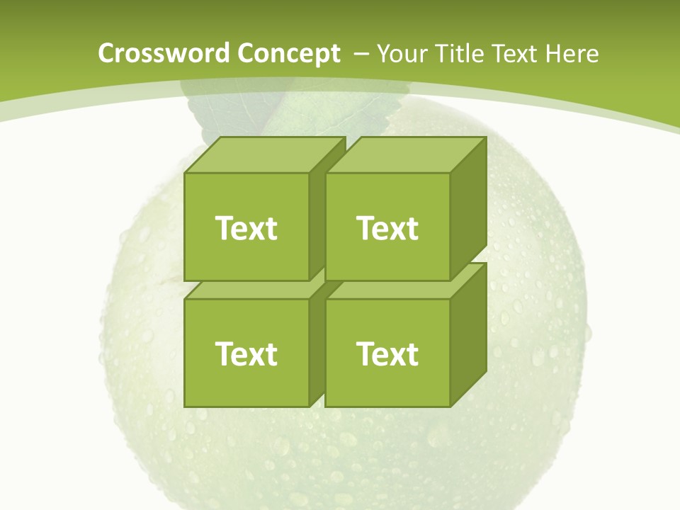 Health Vegetarian One PowerPoint Template