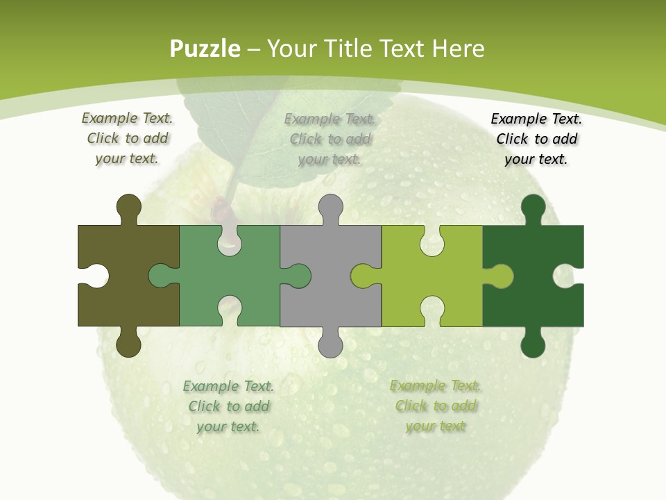 Health Vegetarian One PowerPoint Template