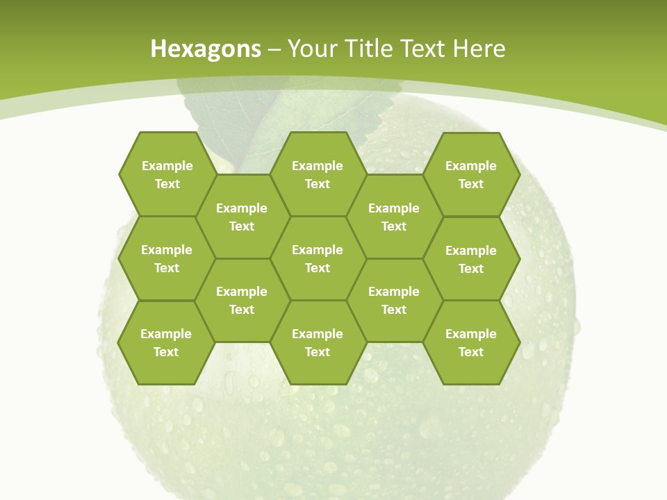 Health Vegetarian One PowerPoint Template