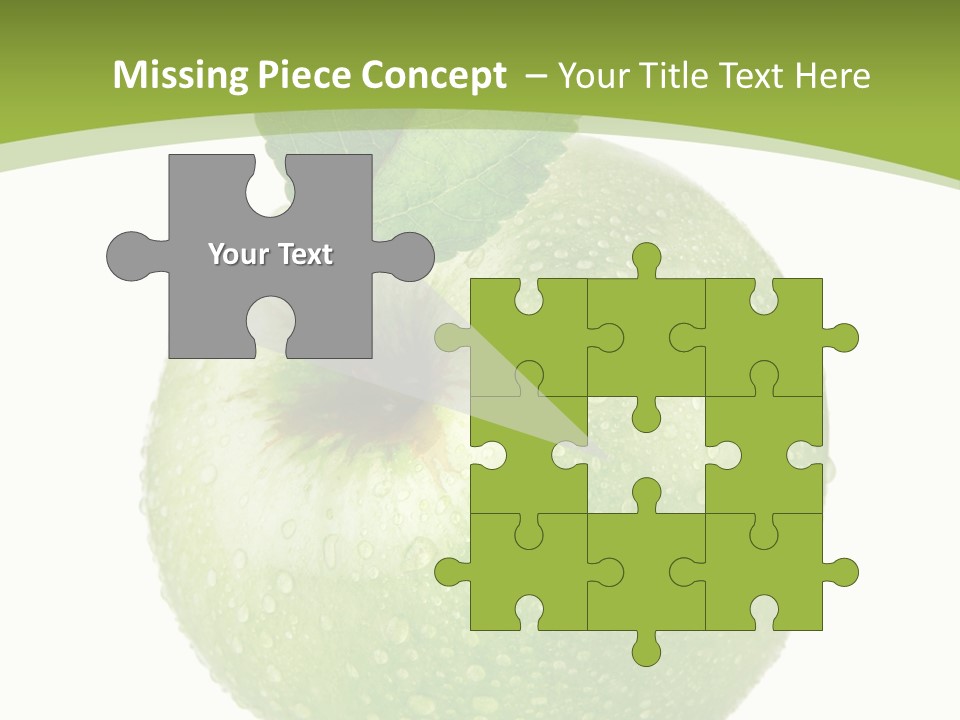 Health Vegetarian One PowerPoint Template