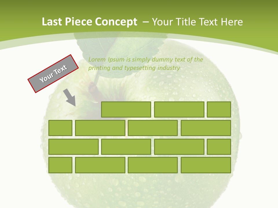 Health Vegetarian One PowerPoint Template