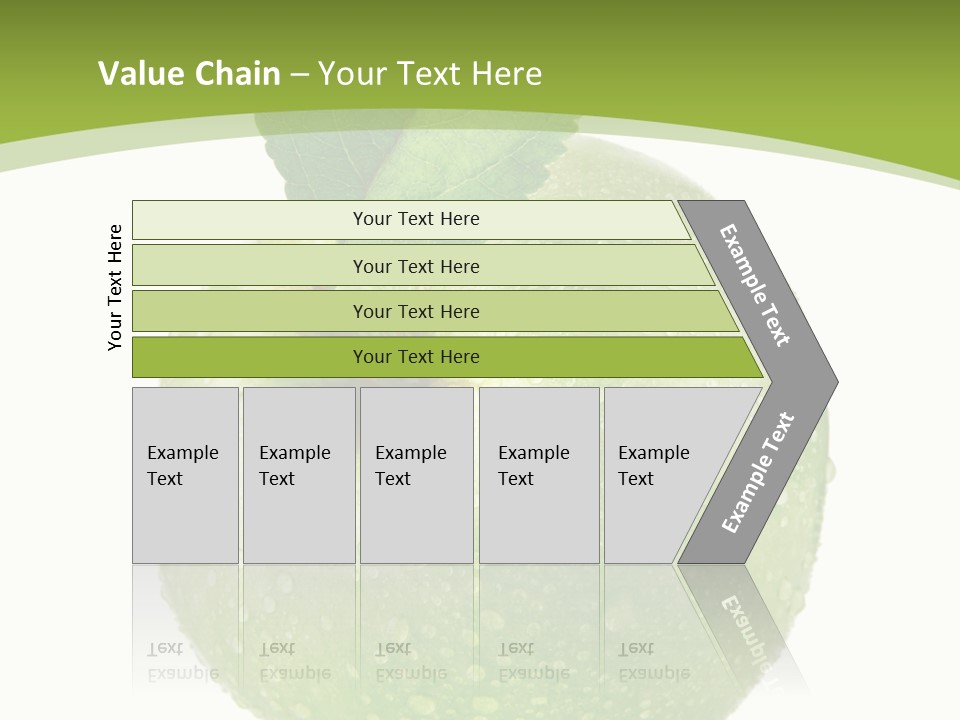 Health Vegetarian One PowerPoint Template