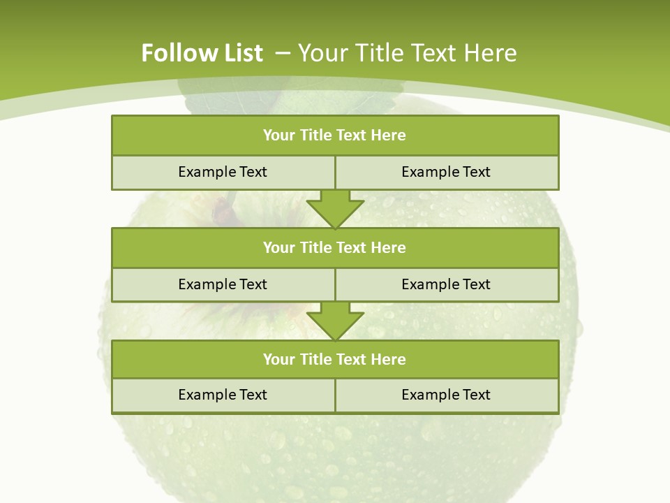 Health Vegetarian One PowerPoint Template