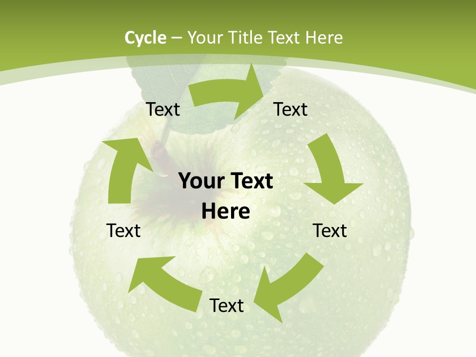 Health Vegetarian One PowerPoint Template