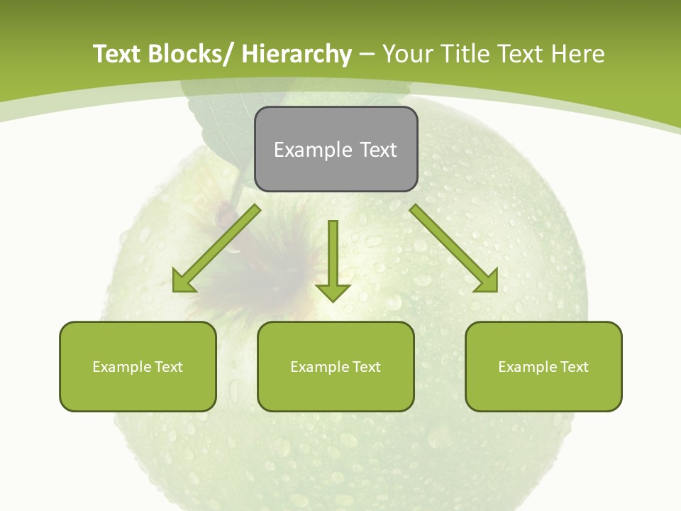 Health Vegetarian One PowerPoint Template