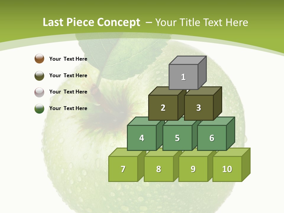 Health Vegetarian One PowerPoint Template