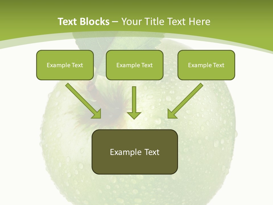 Health Vegetarian One PowerPoint Template