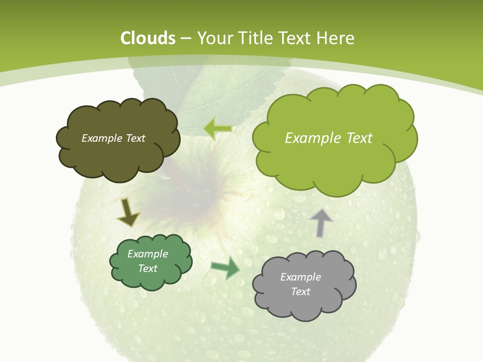 Health Vegetarian One PowerPoint Template