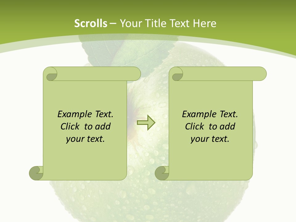 Health Vegetarian One PowerPoint Template