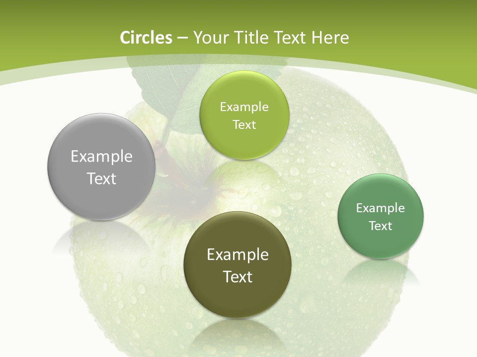 Health Vegetarian One PowerPoint Template