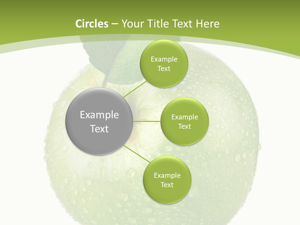 Health Vegetarian One PowerPoint Template