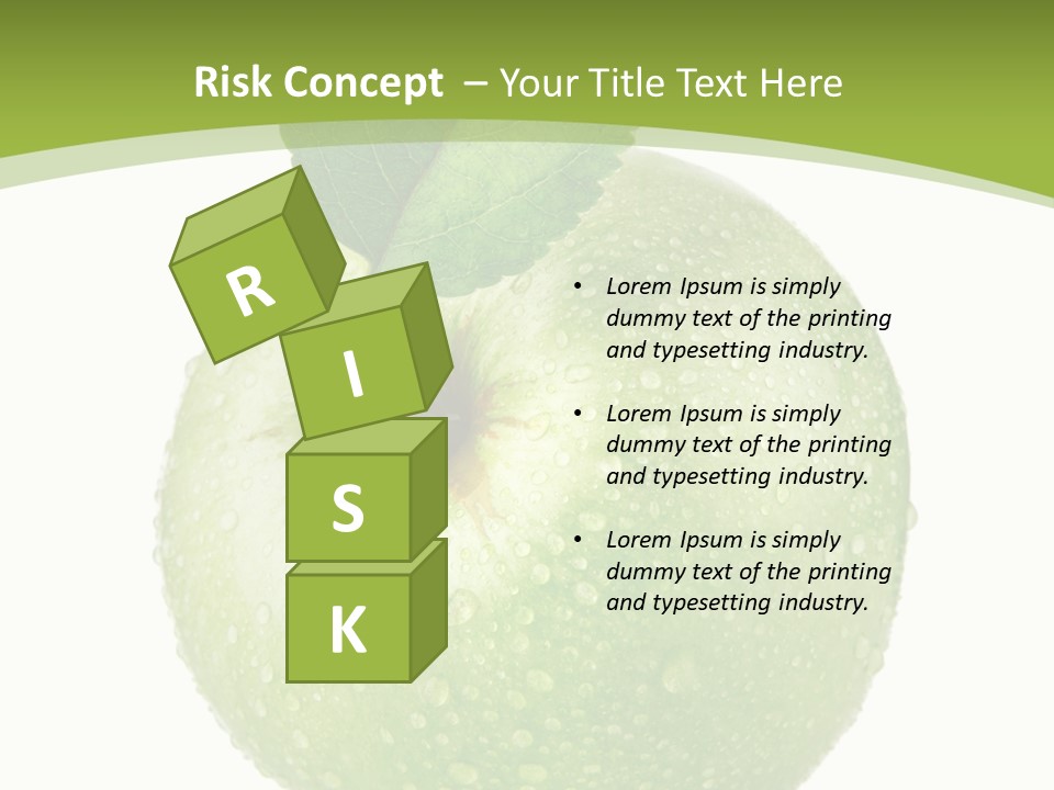 Health Vegetarian One PowerPoint Template