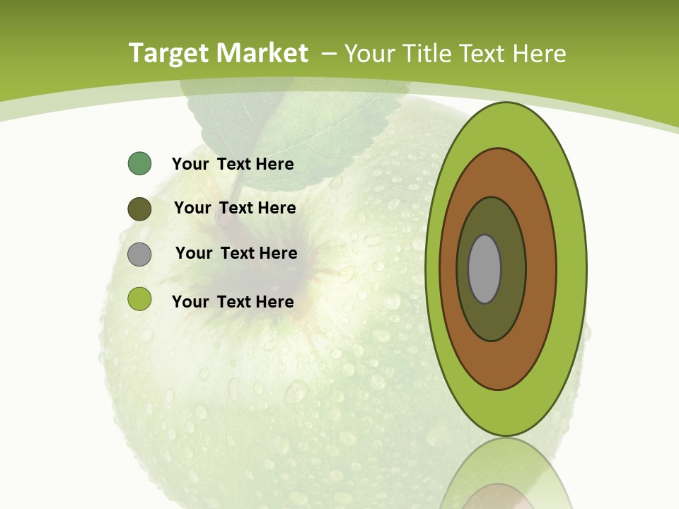 Health Vegetarian One PowerPoint Template