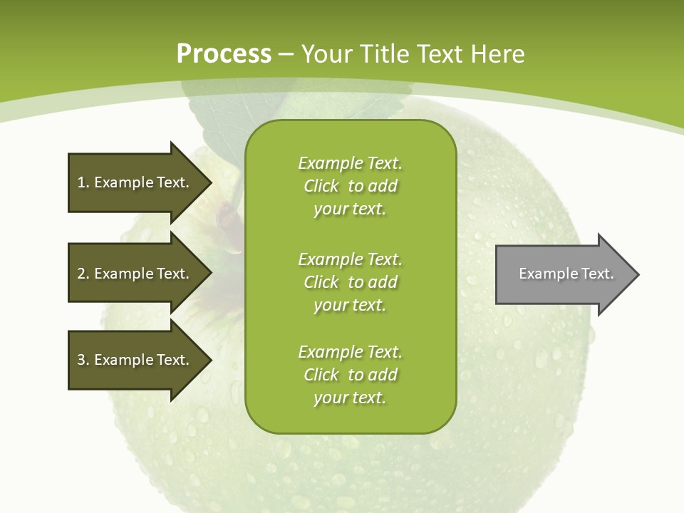 Health Vegetarian One PowerPoint Template