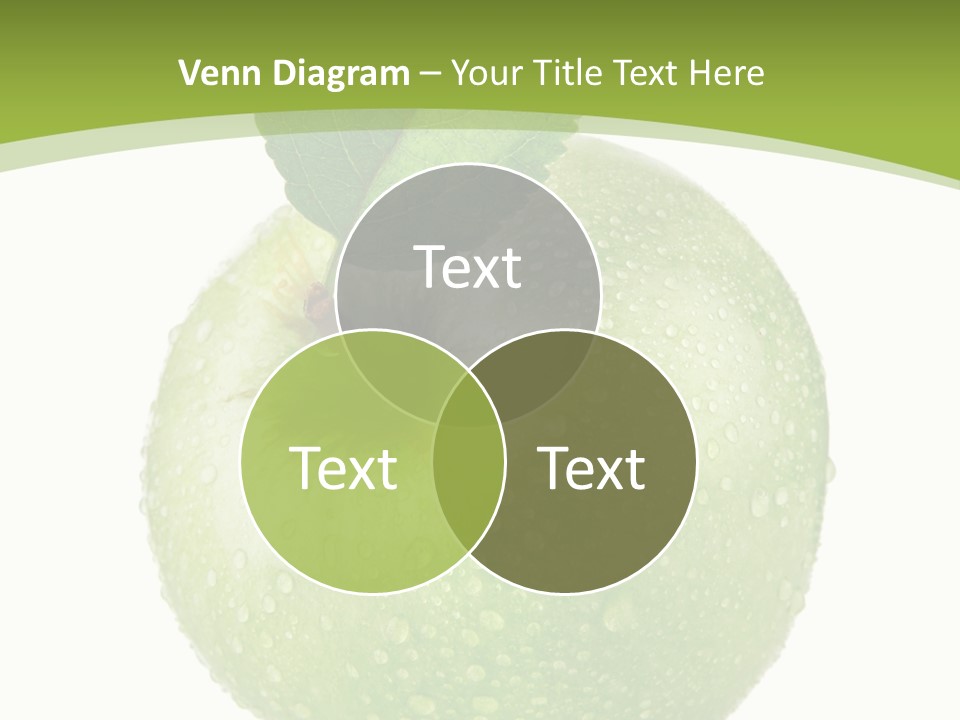 Health Vegetarian One PowerPoint Template