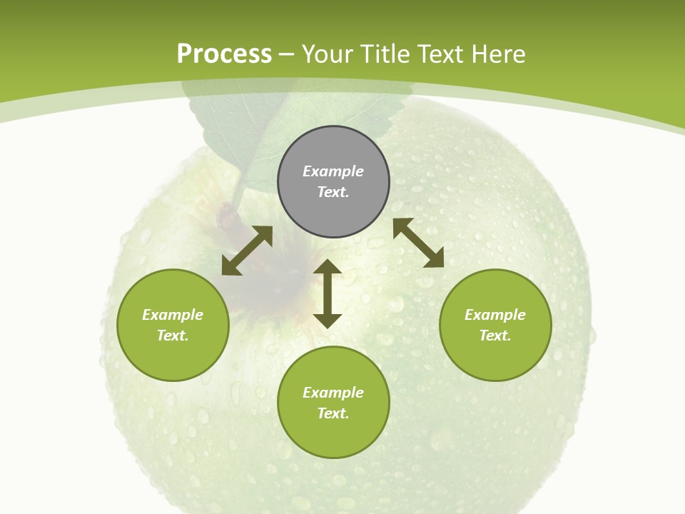 Health Vegetarian One PowerPoint Template