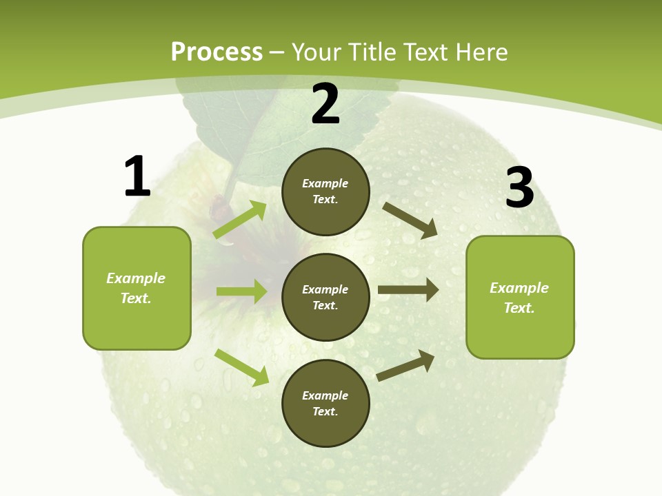 Health Vegetarian One PowerPoint Template