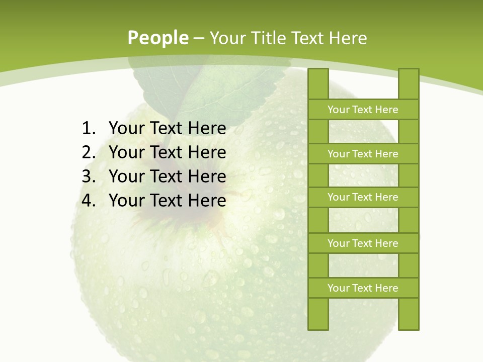 Health Vegetarian One PowerPoint Template