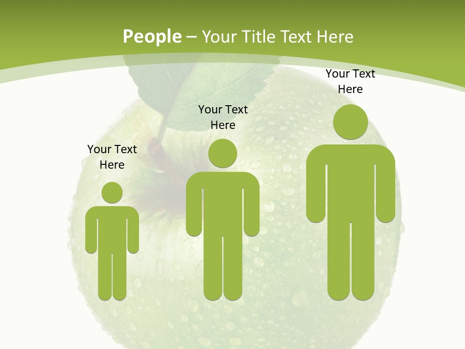 Health Vegetarian One PowerPoint Template