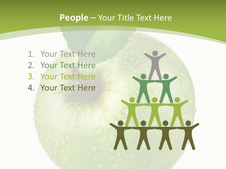 Health Vegetarian One PowerPoint Template