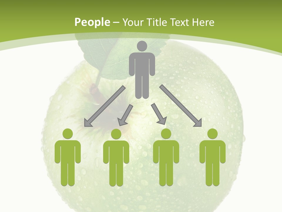 Health Vegetarian One PowerPoint Template