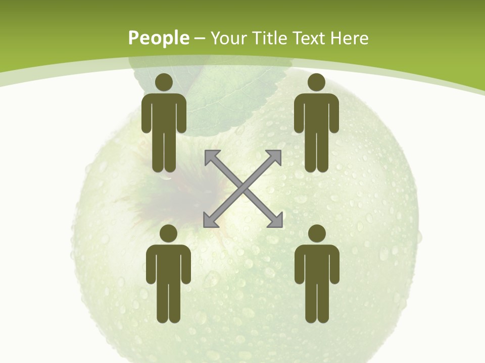 Health Vegetarian One PowerPoint Template