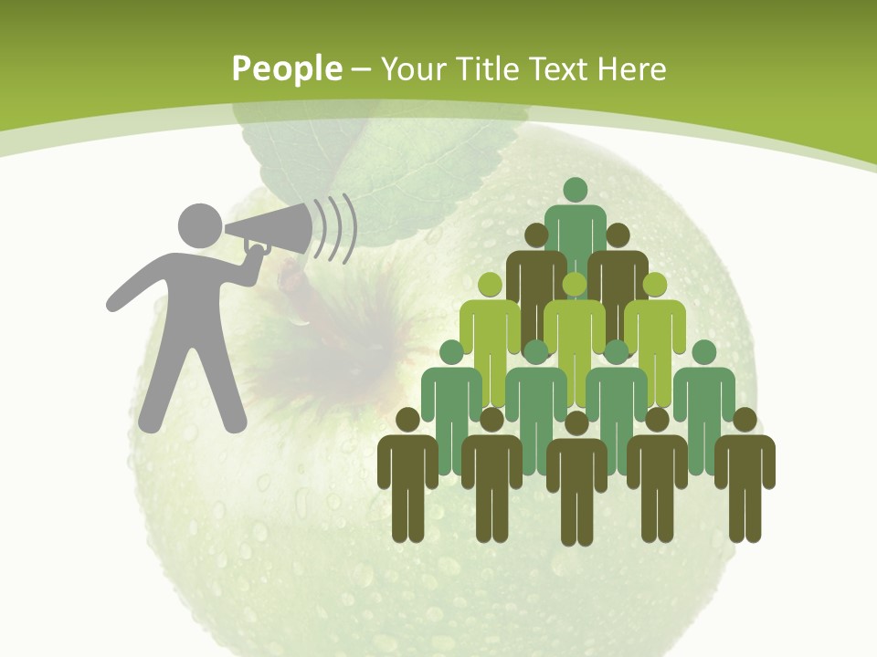 Health Vegetarian One PowerPoint Template