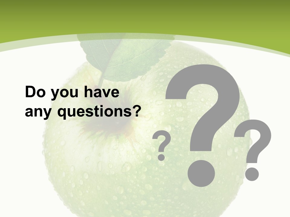 Health Vegetarian One PowerPoint Template