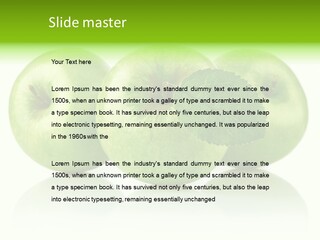 Vitamin Isolated Juicy PowerPoint Template