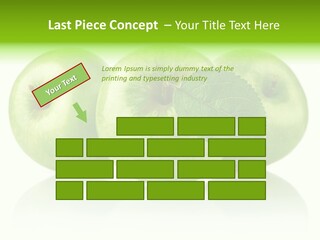 Vitamin Isolated Juicy PowerPoint Template