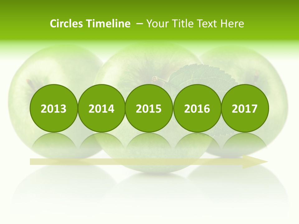 Vitamin Isolated Juicy PowerPoint Template