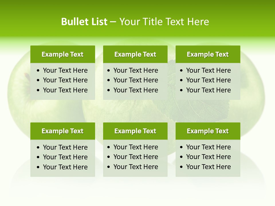Vitamin Isolated Juicy PowerPoint Template
