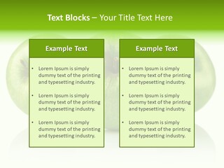 Vitamin Isolated Juicy PowerPoint Template
