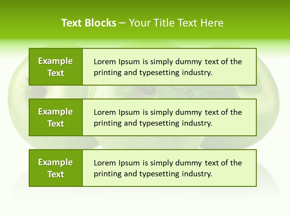 Vitamin Isolated Juicy PowerPoint Template