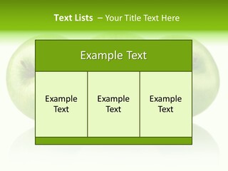 Vitamin Isolated Juicy PowerPoint Template