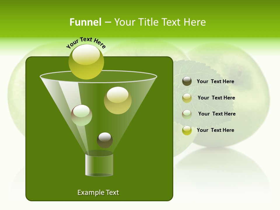 Vitamin Isolated Juicy PowerPoint Template