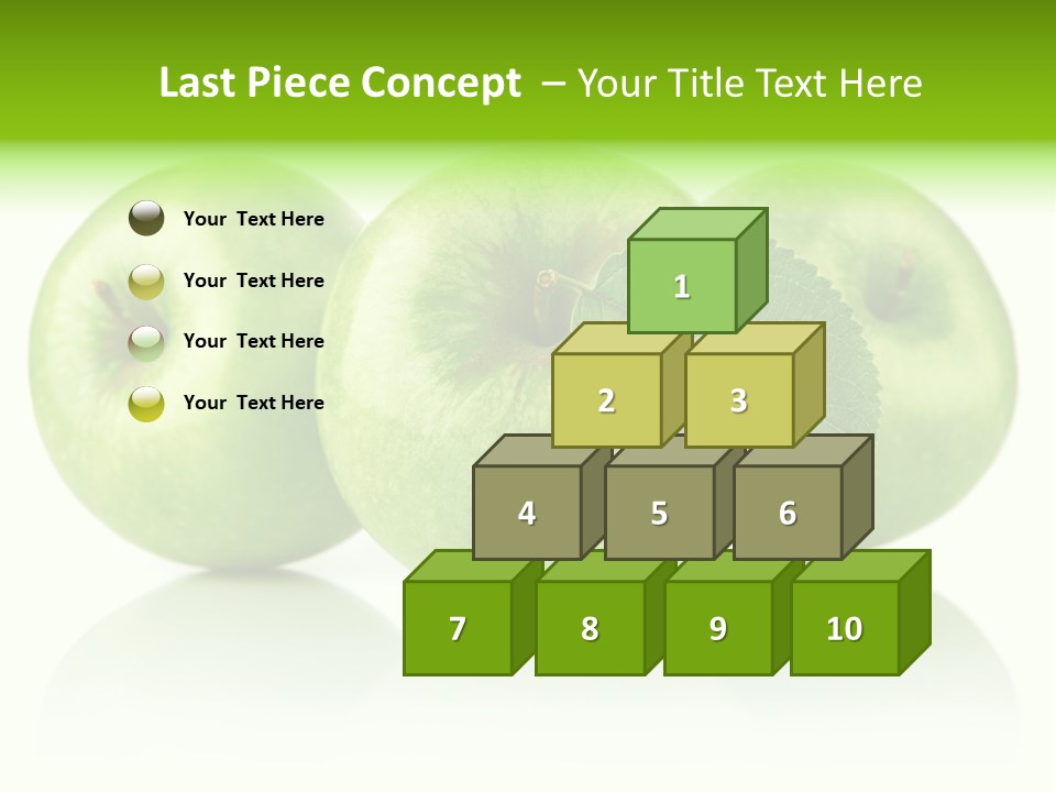 Vitamin Isolated Juicy PowerPoint Template