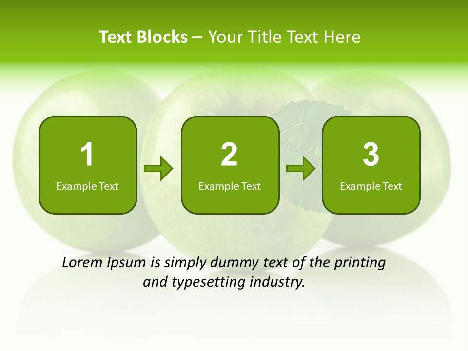 Vitamin Isolated Juicy PowerPoint Template
