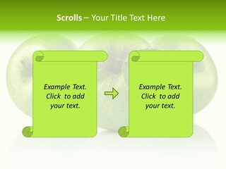Vitamin Isolated Juicy PowerPoint Template