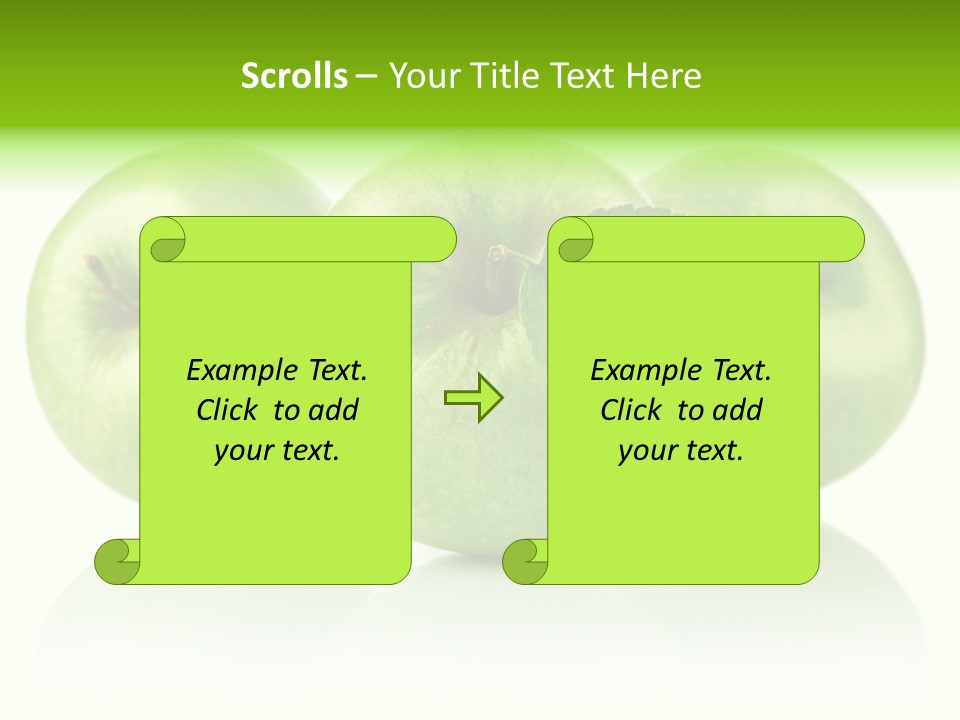 Vitamin Isolated Juicy PowerPoint Template